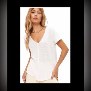 Project Social White Wearever Tee - Sz Extra Small - New With Tags